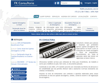 Tablet Screenshot of fkconsultoria.com.br